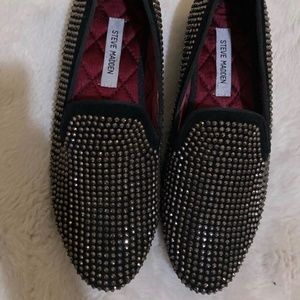 Steve Madden bling loafers